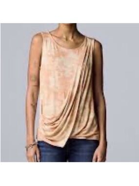 New Simply Vera Vera Wang Fashion Tank Top